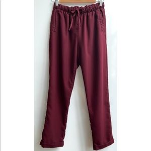 Bershka BSKGIRL Maroon Pants L